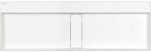Deante Blur, granitové umývadlo na dosku 1200x400x120 mm, biela, DEA-CQB_AU2S