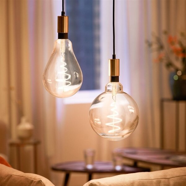 LED Stmievateľná žiarovka VINTAGE PS160 E27/6,5W/230V 2000-5000K CRI 90 Wi-Fi -WiZ