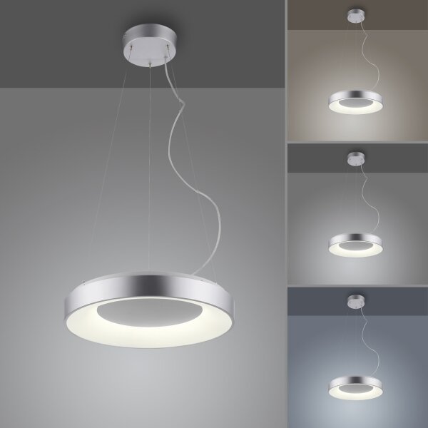 JUST LIGHT. 17075-21-LED Stmievateľný luster na lanku KETO ANIKA LED/26,5W/230V+DO