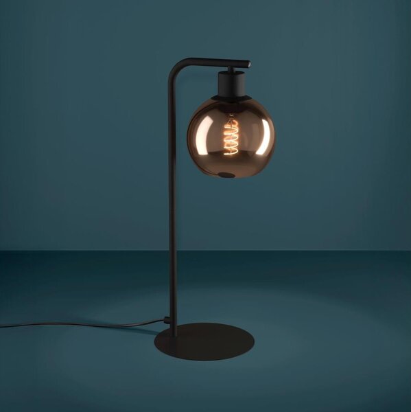 Eglo 390389 - Stolná lampa CORDOBA 1xE27/40W/230V medená