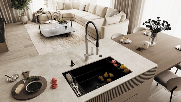 Deante Drez Magnetic granit - ZRM N10B, čierny