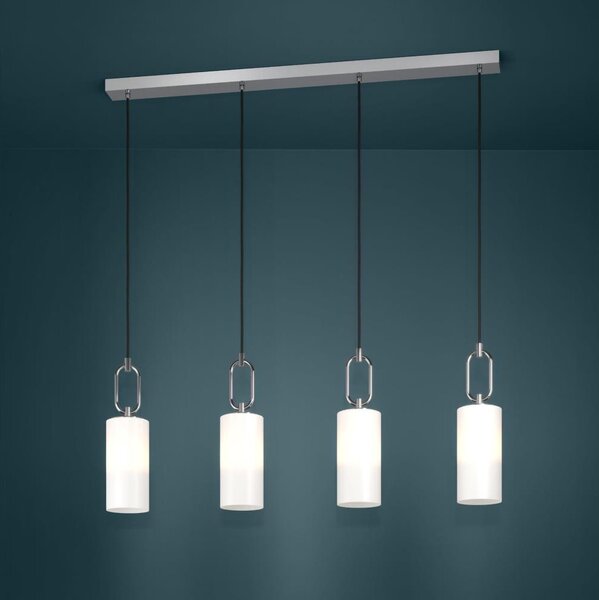 Eglo 390129 - Luster na lanku MAJANA 4xE27/40W/230V lesklý chróm