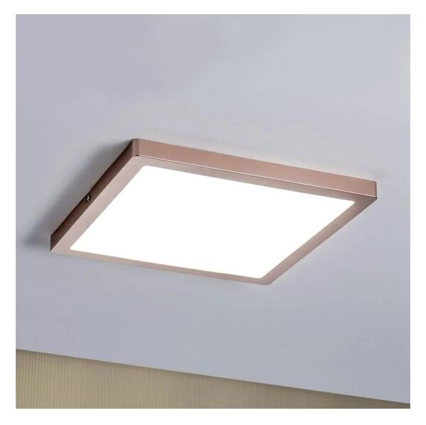 Paulmann 70941 - LED/20W Panel prisadený ATRIA 230V 4000K 30x30 cm rose gold