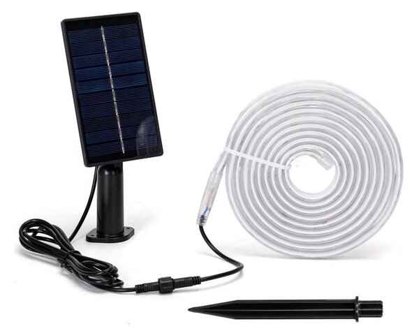 Aigostar - LED RGB stmievateľný solárny LED pás 1,6W/3,2V 5 m IP65 + DO