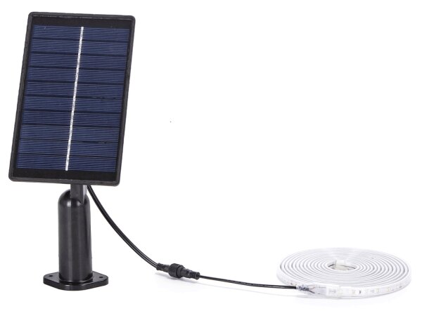 Aigostar - LED RGB stmievateľný solárny LED pás 1,6W/3,2V 5 m IP65 + DO