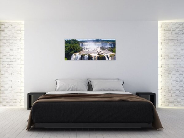 Obraz Iguassu vodopádov (120x50 cm)
