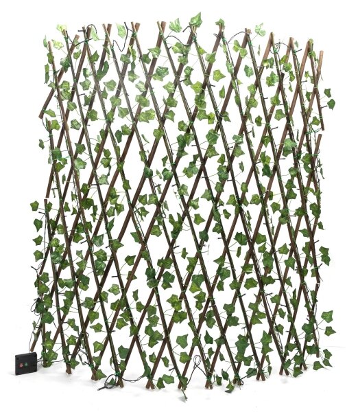 Aigostar - LED Solárna reťaz 148xLED/2x1,2m IP65 teplá biela ivy