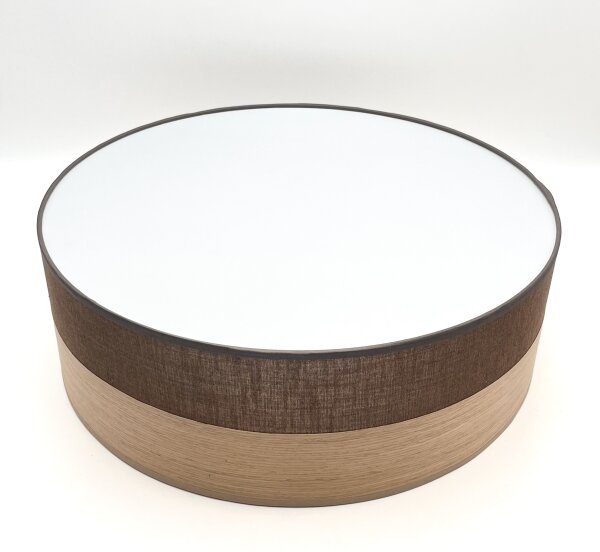 LED Stropné svietidlo SIRJA WOOD LED/36W/230V pr. 45 cm hnedá/dub