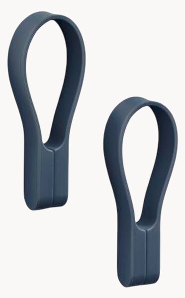 Silikónové magnetické držiaky na uteráky Loop, 2 ks