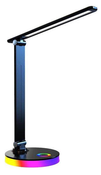 LED RGBW Stolná lampa BRUNO LED/5W/5V 3000/4500/6000K čierna