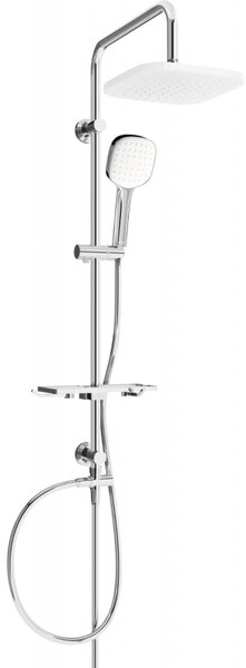 Mexen T33 sprchový stĺp, chrómová/biela - 798333393-02