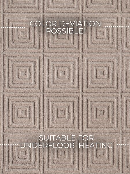 ELLE Decoration , Behúň Perles 106183 Cream Beige z kolekcie Elle, 80x240, béžová, obývacia izba