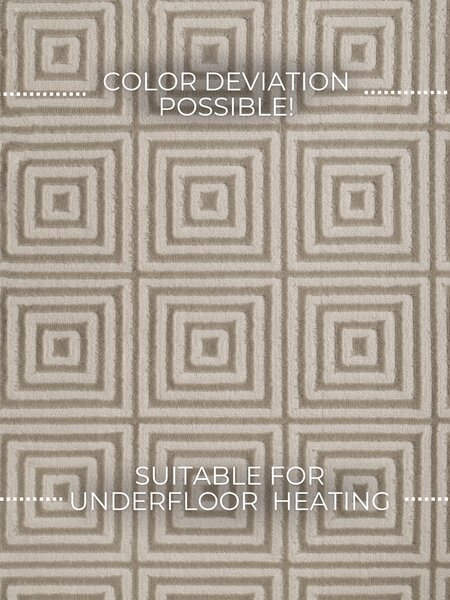 ELLE Decoration , Kusový koberec Perles 106184 White Cream z kolekcie Elle, 120x170, béžová, obývacia izba