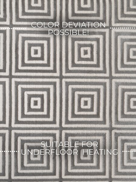 ELLE Decoration , Behúň Perles 106185 White Grey z kolekcie Elle, 80x240, šedá, obývacia izba