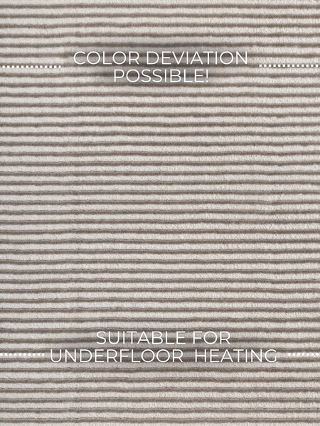 ELLE Decoration , Behúň Perles 106186 Cream Grey z kolekcie Elle, 80x240, šedá, obývacia izba