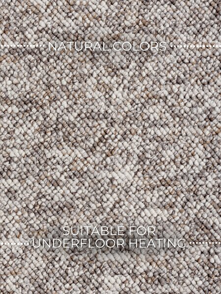 ELLE Decoration , Kusový koberec Wolly Ultra 106229 Taupe z kolekcie Elle, 80x150, hnedá, obývacia izba