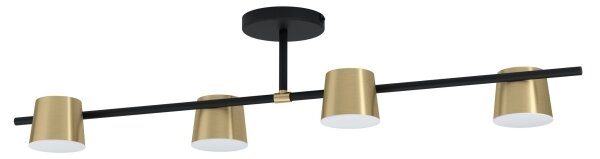 Eglo 39984 - LED Prisadený luster ALTAMIRA 4xGU10/4,6W/230V 3000K zlatá