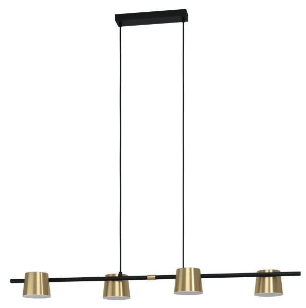 Eglo 39985 - LED Luster na lanku ALTAMIRA 4xGU10/4,6W/230V 3000K zlatá