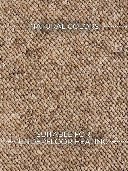 ELLE Decoration, Kusový koberec Wolly Ultra 106227 Caramel z kolekcie Elle, 200x290, hnedá, obývacia izba