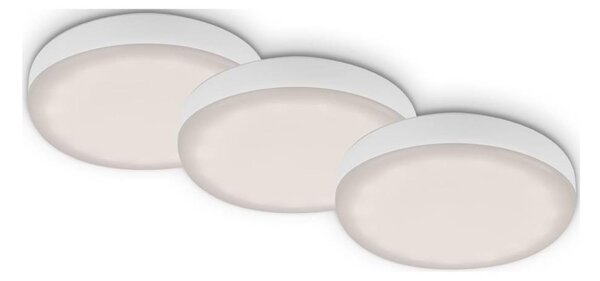 Briloner 7061-436 - SADA 3x LED Kúpeľňové podhľadové svietidlo LED/3W/230V IP44