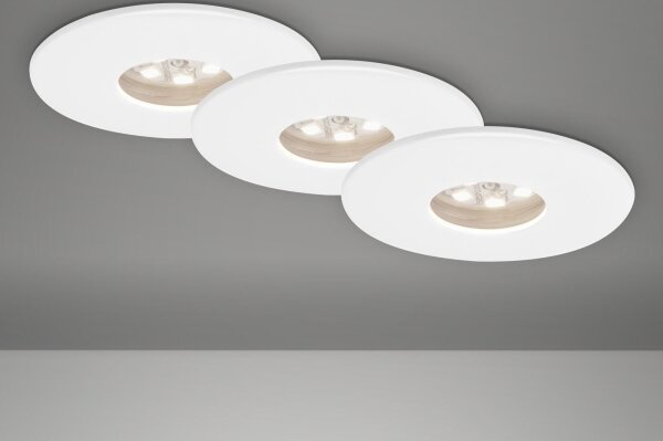 Briloner 7240-036 -SADA 3xLED Kúp. pod. sviet. ATTACH LED/1,8W/230V IP44 biela