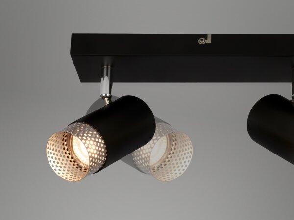 Briloner 2142035 - Bodové svietidlo 3xGU10/9W/230V