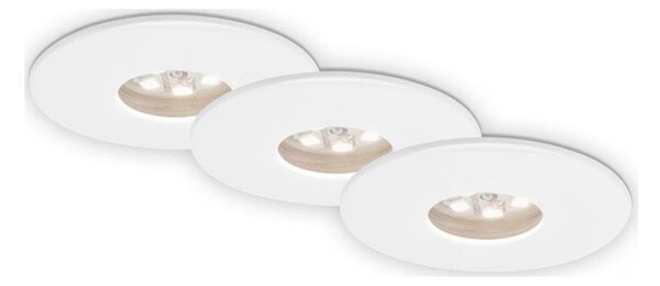 Briloner 7240-036 -SADA 3xLED Kúp. pod. sviet. ATTACH LED/1,8W/230V IP44 biela