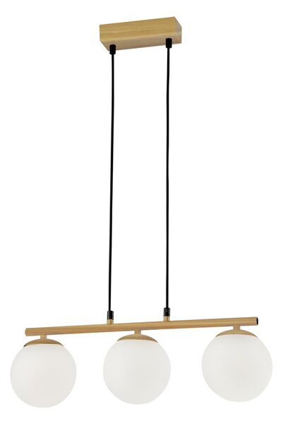 Luster na lanku CARRINE 3xE14/40W/230V hnedá
