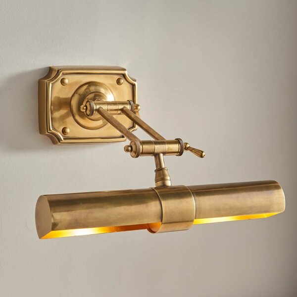 Endon 69832 - Obrazové svietidlo WINCHESTER 2xE14/6W/230V 35,5 cm mosadz