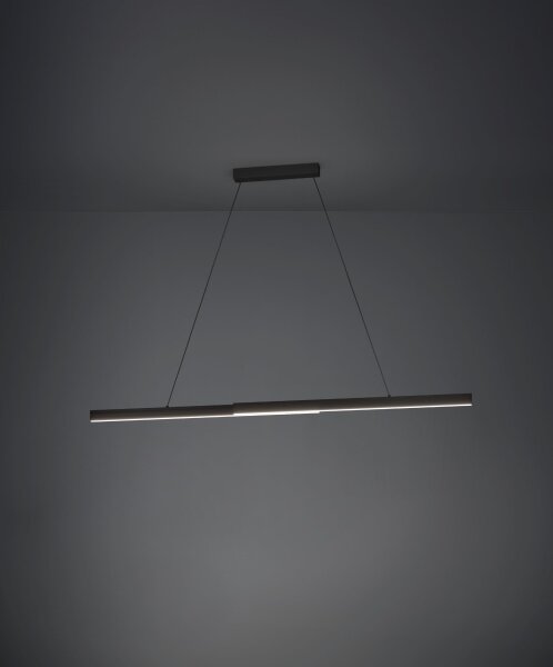 Eglo 390368 - LED Stmievateľný luster na lanku MONTEBUONO LED/20W/230V 3000K čierna