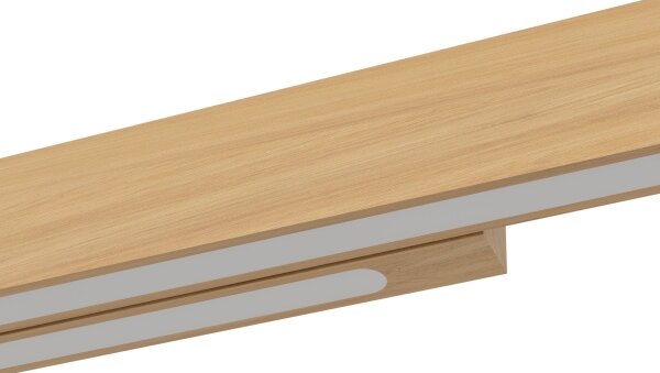 Eglo 390369 - LED Stmievateľný luster na lanku MONTEBUONO LED/21W/230V 3000K hnedá