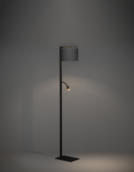 Eglo 390068 - LED Stojacia lampa FOLIGNO 1xE27/40W/230V + LED/3,8W