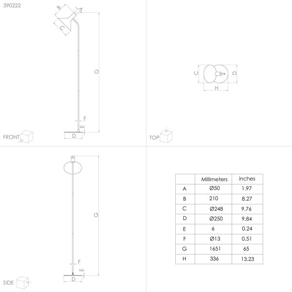 Eglo 390222 - Stojacia lampa MORESCANA 1xE27/28W/230V čierna