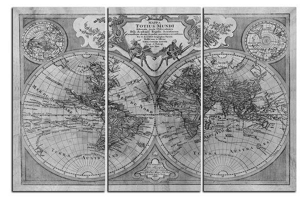 Obraz na plátne - Mapa antického sveta 1101QB (90x60 cm )