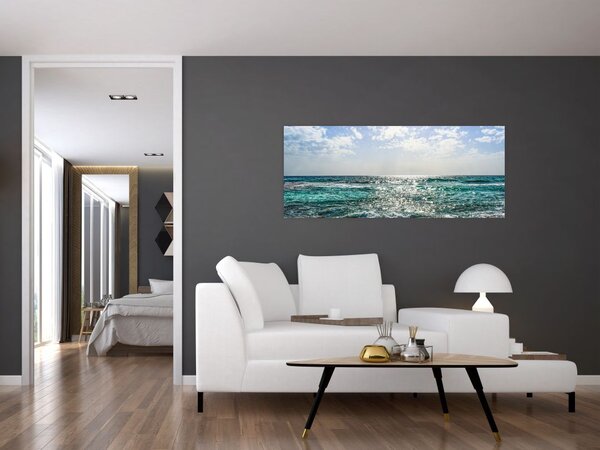 Obraz morskej hladiny (120x50 cm)