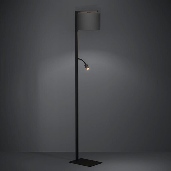 Eglo 390068 - LED Stojacia lampa FOLIGNO 1xE27/40W/230V + LED/3,8W