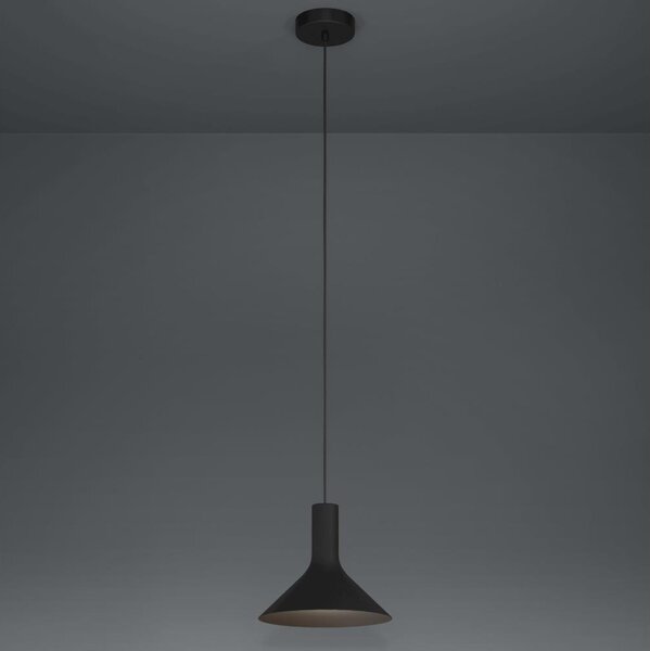 Eglo 390218 - Luster na lanku MORESCANA 1xE27/28W/230V čierna