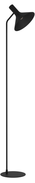 Eglo 390222 - Stojacia lampa MORESCANA 1xE27/28W/230V čierna