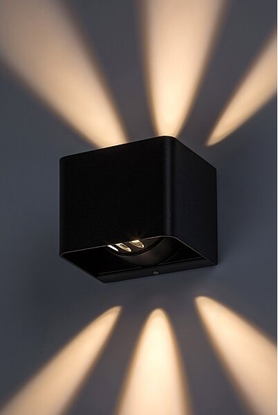 Rabalux 77168 - LED Vonkajšie nástenné svietidlo HALLSTATT LED/10W/230V IP54 čierna