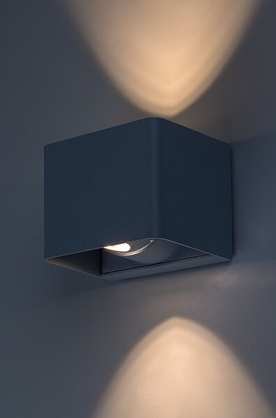 Rabalux 77170 - LED Vonkajšie nástenné svietidlo HALLSTATT LED/10W/230V IP54 šedá