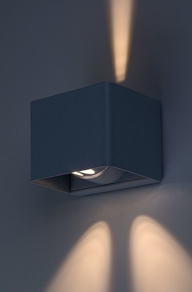 Rabalux 77170 - LED Vonkajšie nástenné svietidlo HALLSTATT LED/10W/230V IP54 šedá