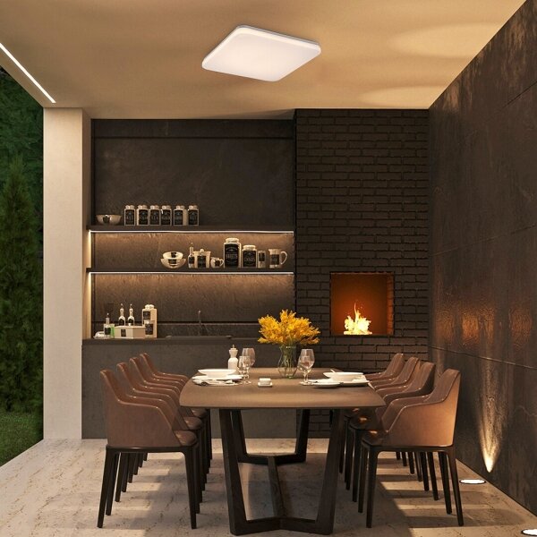 Rabalux 77136-LED Kúpeľňové stropné svietidlo LOWAR LED/36W/230V IP44 3000/4000/6000K