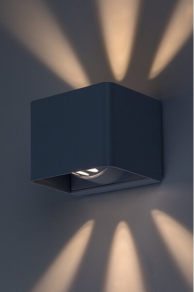 Rabalux 77170 - LED Vonkajšie nástenné svietidlo HALLSTATT LED/10W/230V IP54 šedá