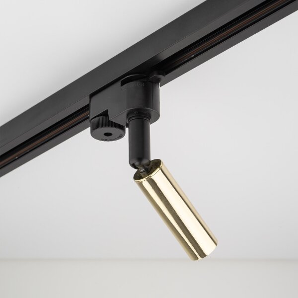 LED Bodové svietidlo do lištového systému LAGOS 1xG9/3W/230V zlatá/čierna