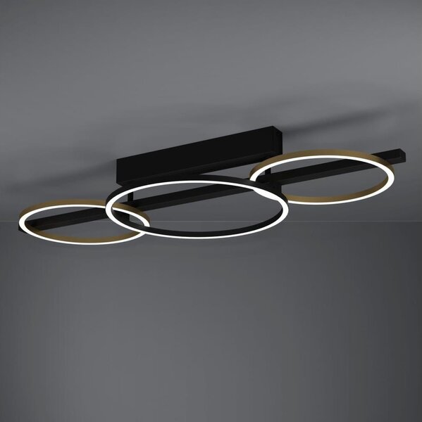 Eglo 390086-LED Stmievateľný prisadený luster LANACERA 2xLED/12,5W/230V +LED/15,5W