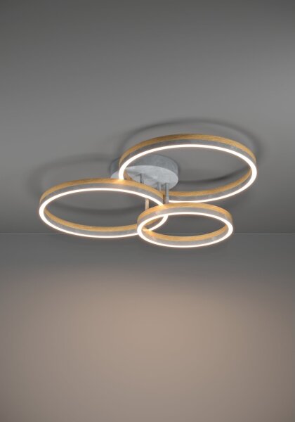 Eglo 39895 -LED Stmievateľný prisadený luster CADINARO LED/12,5W/230V + 2xLED/15,5