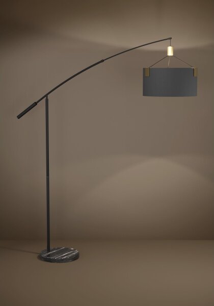 Eglo 39966 - Stojacia lampa TORTOLA 3xE27/40W/230V čierna/zlatá
