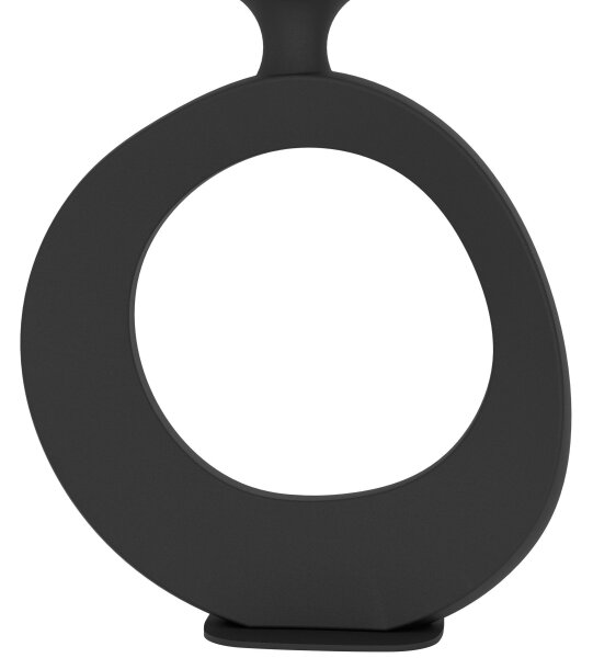 Eglo 390423 - Stolná lampa DIEZMA 1xE27/60W/230V 52,5 cm čierna/krémová
