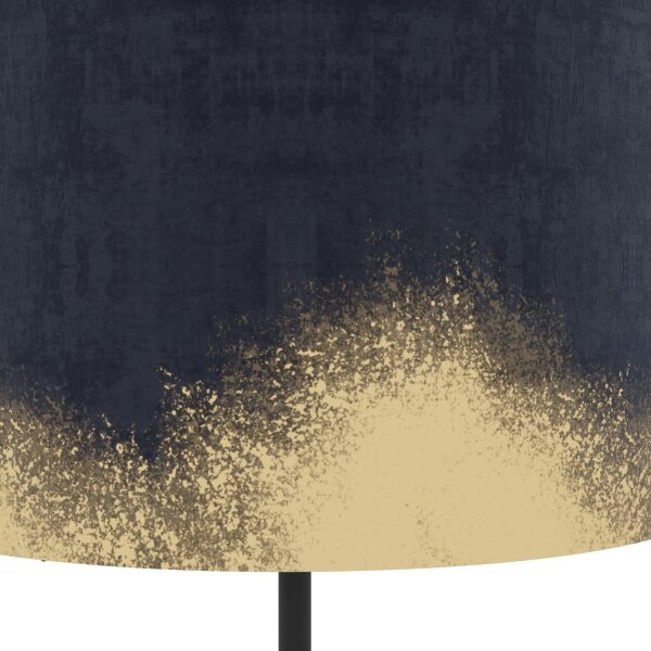 Eglo 39976 - Stojacia lampa CASUARITA 1xE27/40W/230V modrá/zlatá
