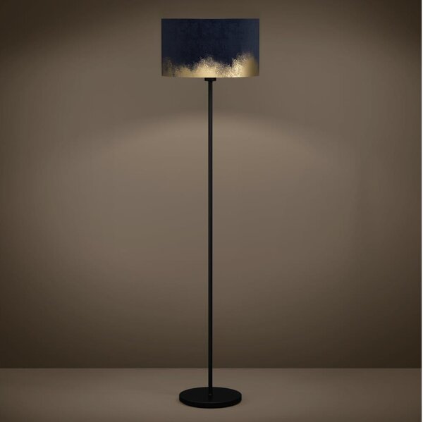 Eglo 39976 - Stojacia lampa CASUARITA 1xE27/40W/230V modrá/zlatá